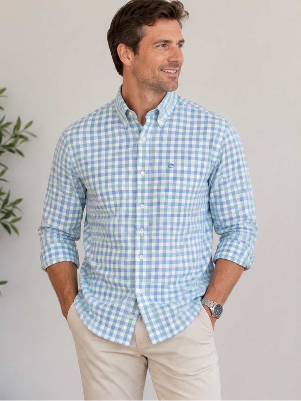 Southern Tide Men's Intercoastal button-up L